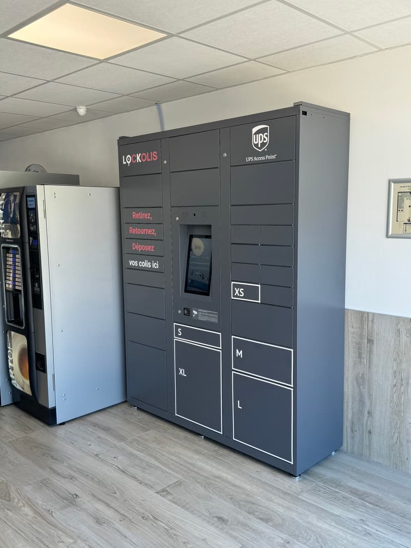 Consigne Lockolis installée chez Forest Wash Laverie