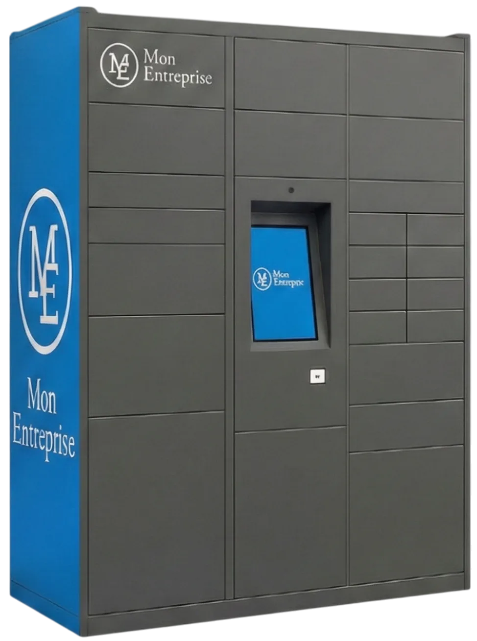 Locker connecté Lockolis installé dans un espace public