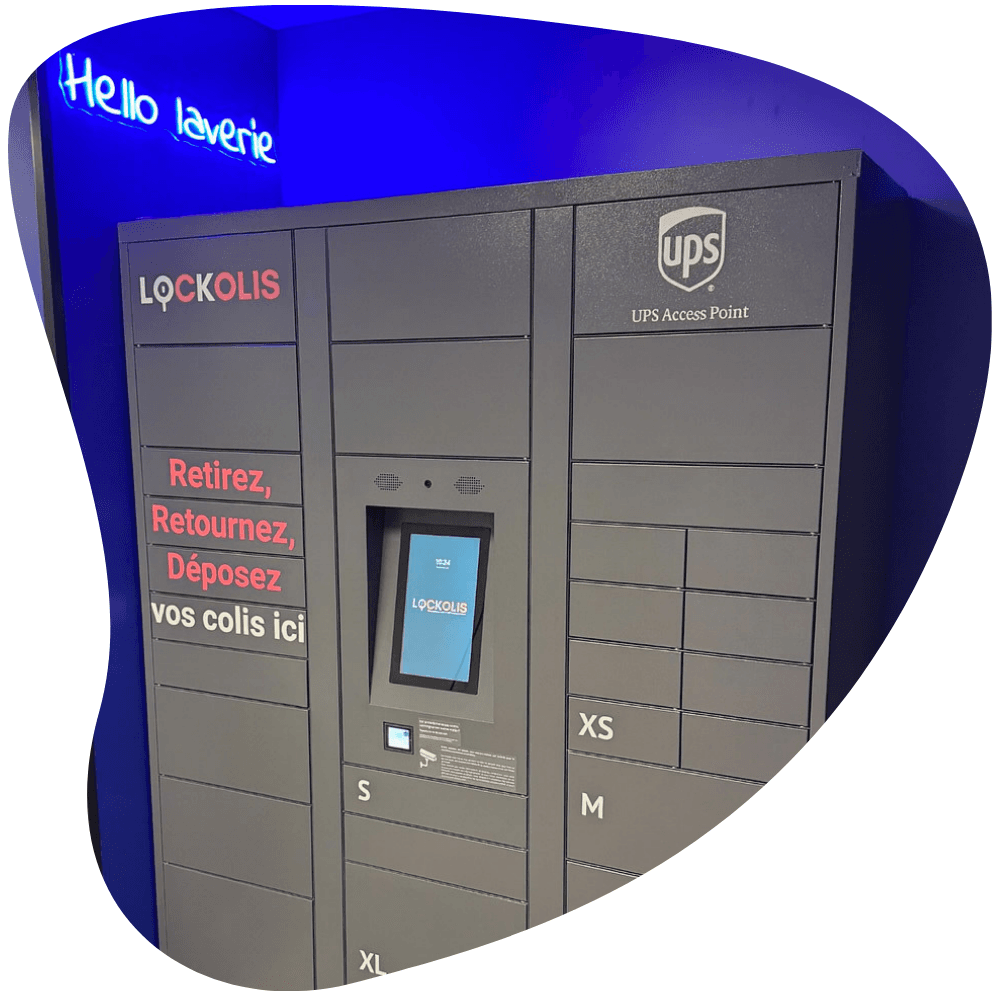 Réseau ouvert de casiers connectés pour transporteurs